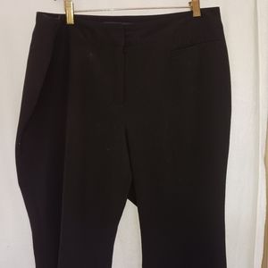 Amanda & Chelsea Black Trousers.        SIZE 14 W